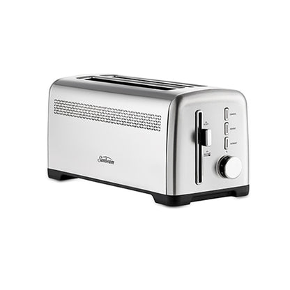 Sunbeam Long Slot 4-Slice Toaster - Stainless Steel
