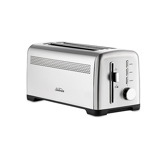 Sunbeam Long Slot 4-Slice Toaster - Stainless Steel