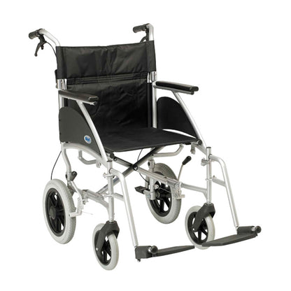 Days Swift Transit Attendant Propelled Wheelchair - Silver