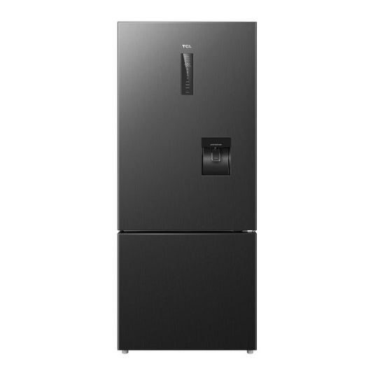 TCL 412L Bottom Mount Refrigerator - Matte Black