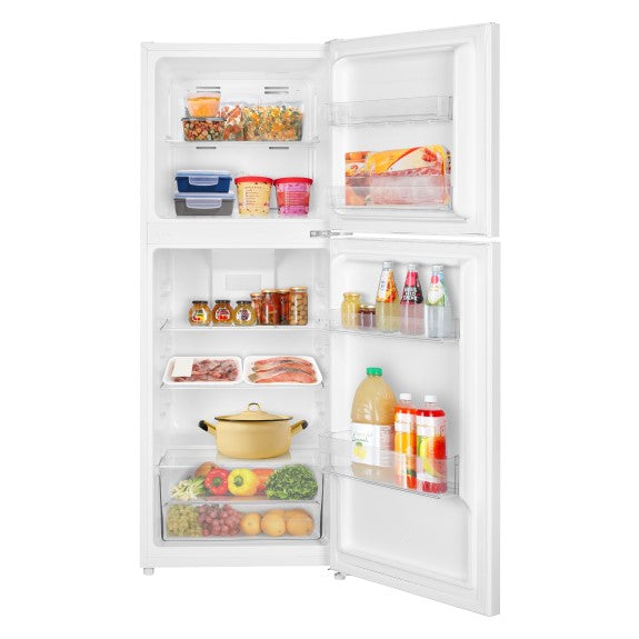 TCL 197 Litre Top Mount Fridge - White