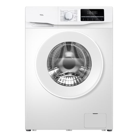 TCL 7.5kg Front Load Washer - White