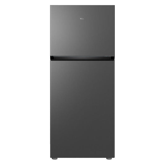 TCL 420L Top Mount Fridge - Crystal Ash Grey