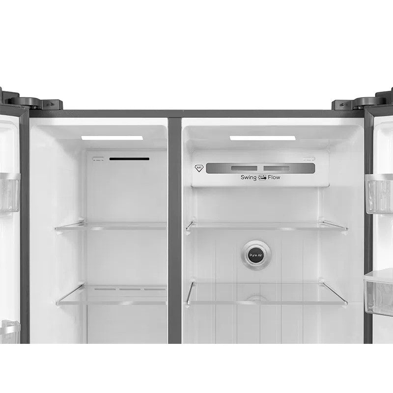 TCL 630L Side-by-Side Fridge Freezer with Water Dispenser