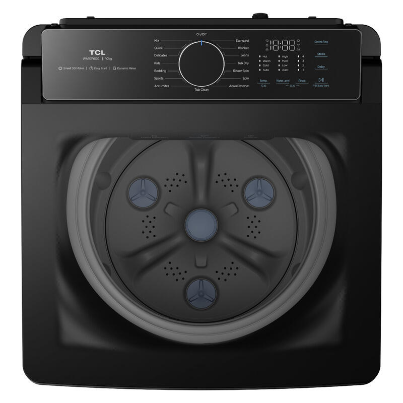 TCL TOP LOAD WASHER - GREY 10KG