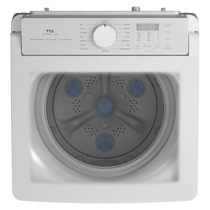 TCL 10kg Top Load Washing Machine - White