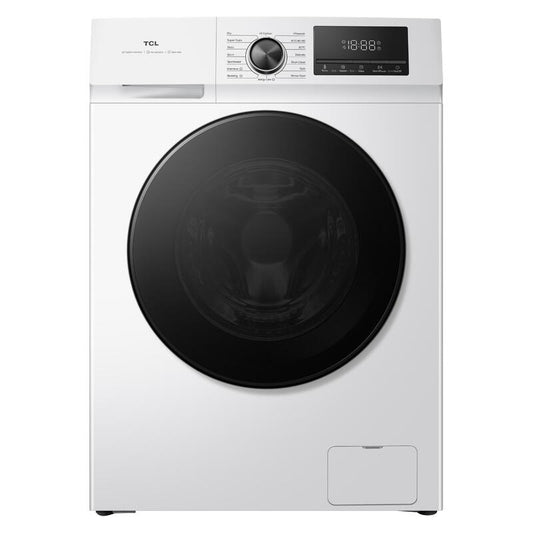 TCL 10Kg Front Load Washer - White