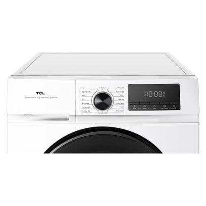 TCL 10Kg Front Load Washer - White