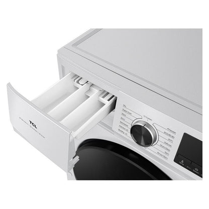 TCL 10Kg Front Load Washer - White