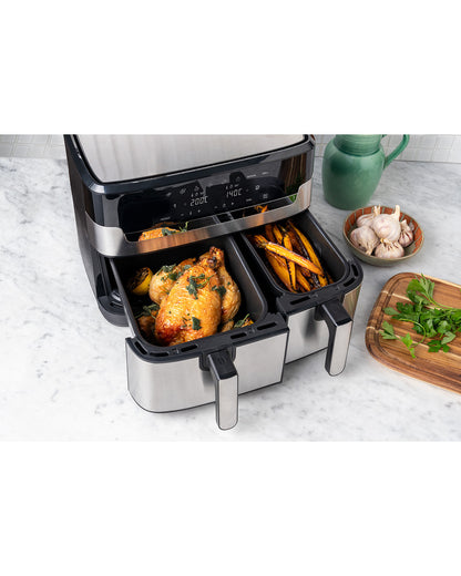 Tefal 8.3L Jamie Oliver Dual Easy Fry Deluxe XXL Air Fryer
