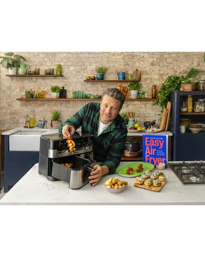 Tefal 8.3L Jamie Oliver Dual Easy Fry Deluxe XXL Air Fryer