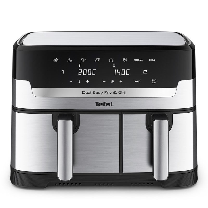 Tefal 8.3L Jamie Oliver Dual Easy Fry Deluxe XXL Air Fryer