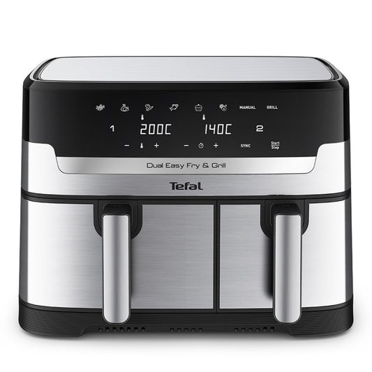 Tefal 8.3L Jamie Oliver Dual Easy Fry Deluxe XXL Air Fryer