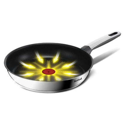 Tefal 28cm Emotion+ Flavors Induction Stainless Steel Oil-Concentrating Non-Stick Frypan