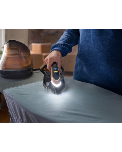 Tefal Pro Express Vision Iron & Steam Generator Station - Black/Copper