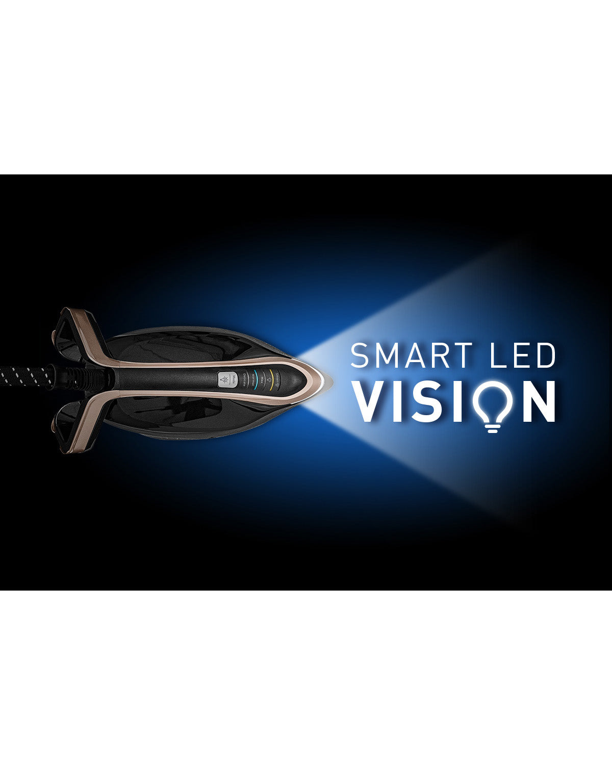 Tefal Pro Express Vision Iron & Steam Generator Station - Black/Copper