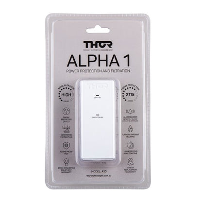 Thor Alpha 1 Single Outlet Power Filter and Surge Protector
