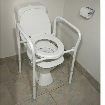 Homecraft Over-Toilet Seat with Folding Aluminium Frame