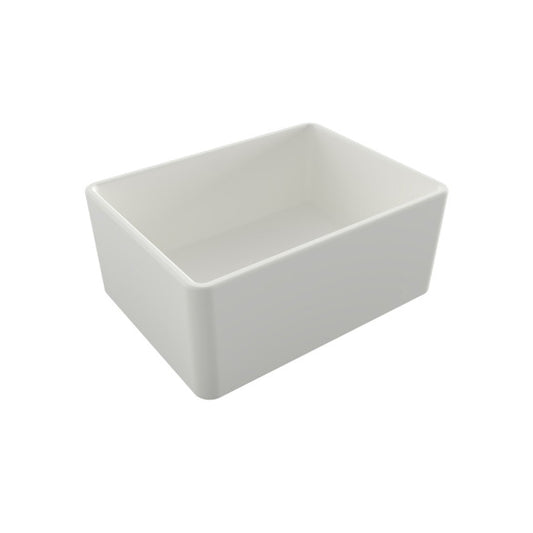Turner Hastings Novi 60x46mm Fireclay Single Bowl Butler Sink - Matte White
