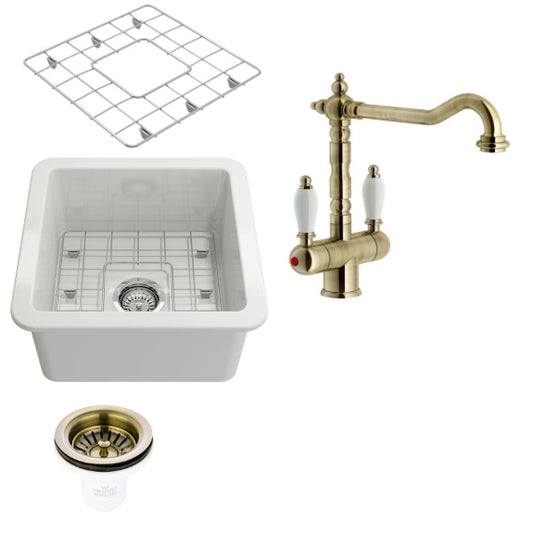 TURNERHASTINGS CUISINE FIRECLAY SINK PACKAGE 3