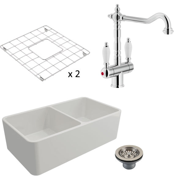 TURNERHASTINGS NOVI FIRECLAY SINK PACKAGE 8