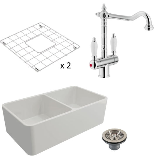 TURNERHASTINGS NOVI FIRECLAY SINK PACKAGE 8