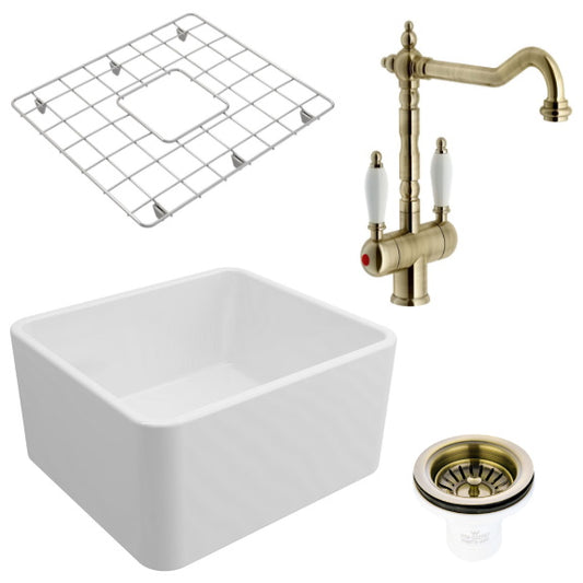 TURNERHASTINGS NOVI FIRECLAY SINK PACKAGE 9