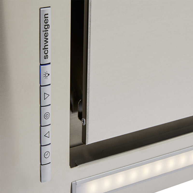 Schweigen 90cm Silent Undermount Rangehood for Moderate Cooking