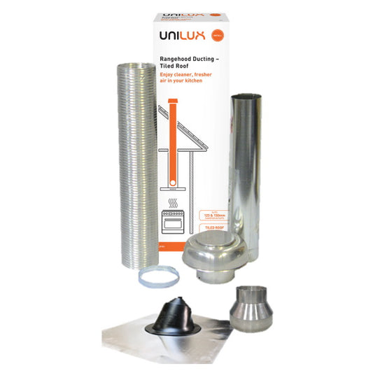 Unilux Universal Rangehood Ducting for Tiled Roofs