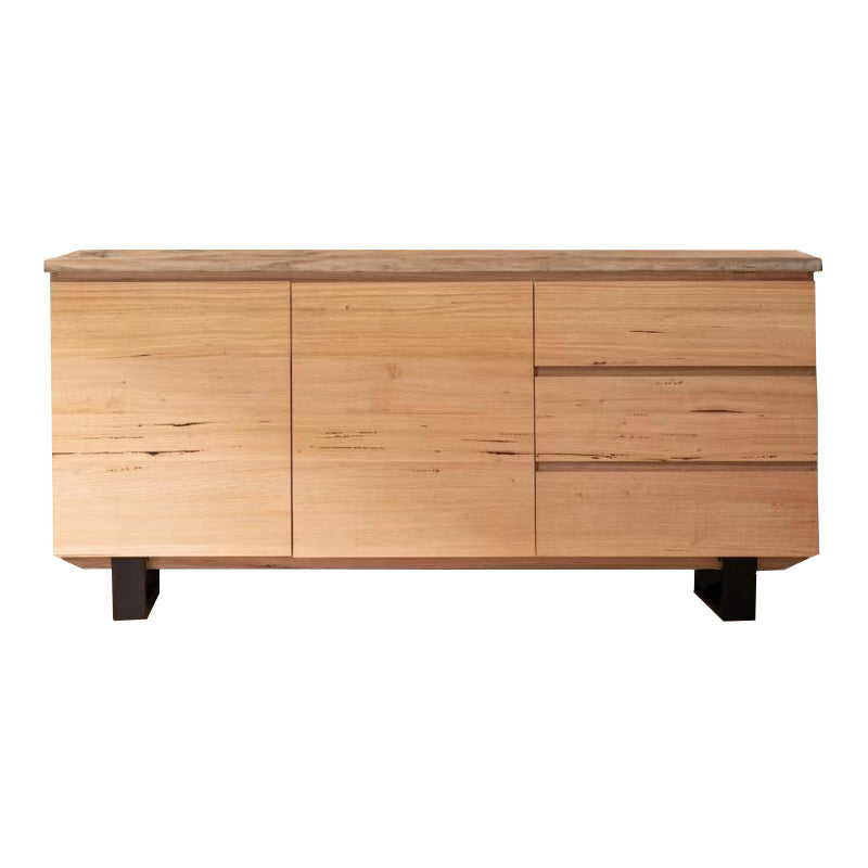 Valhalla 1800mm Timber Buffet – Messmate/Black