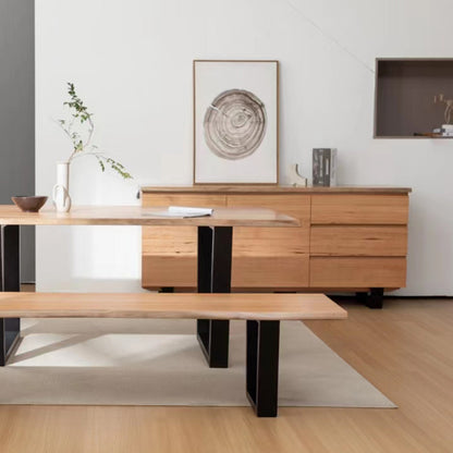 Valhalla 1800mm Timber Buffet – Messmate/Black