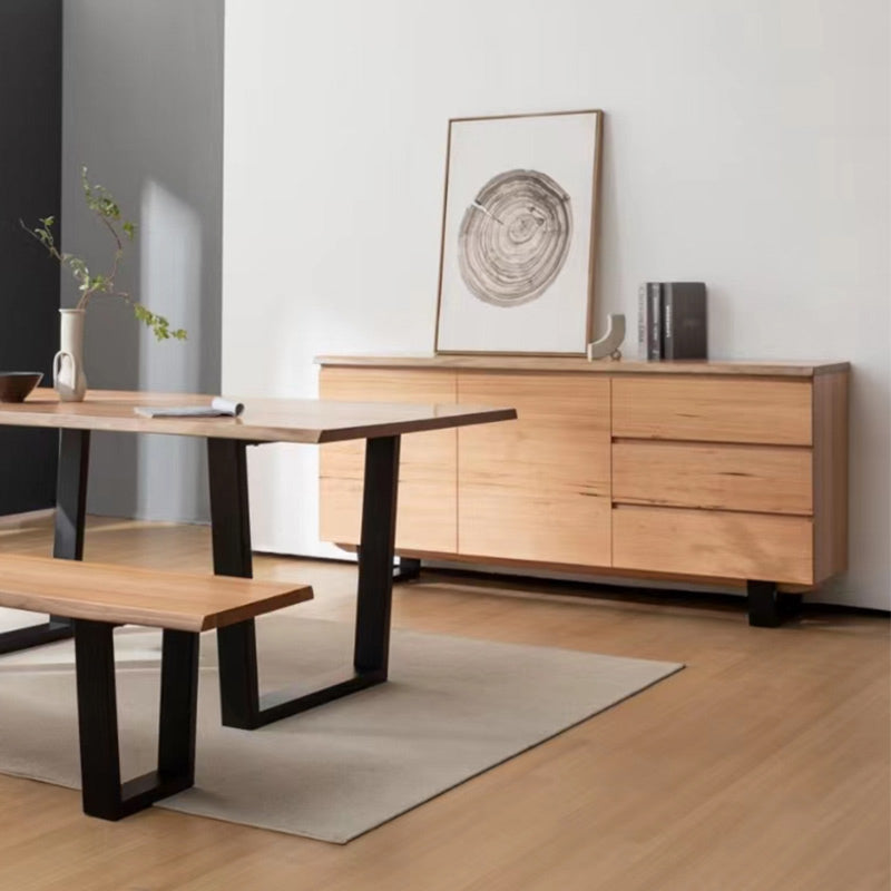 Valhalla 1800mm Timber Buffet – Messmate/Black