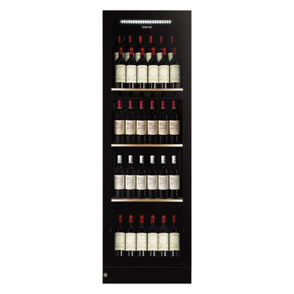 Vintec 198 Bottle Wine & Storage Cabinet - Black