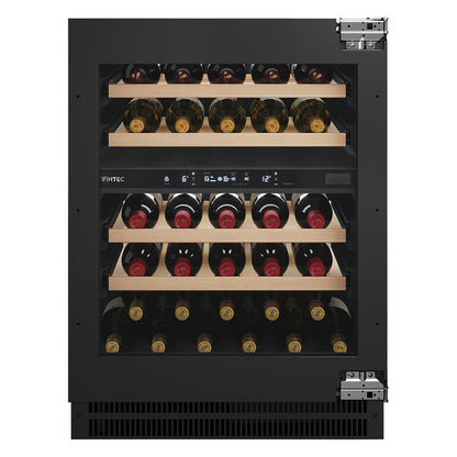 Vintec 31 Bottle Dual Zone Wine Fridge Cabinet - Panel Ready