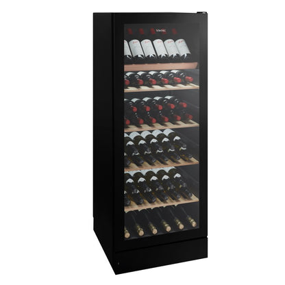 Vintec 148 Bottle Wine & Storage Cabinet - Black