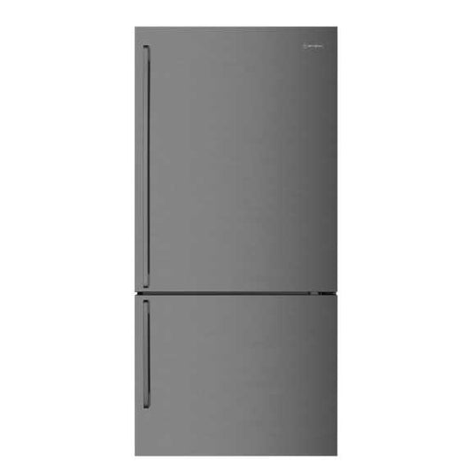 Westinghouse 496 Litre Bottom Mount Refrigerator - Black Stainless Steel