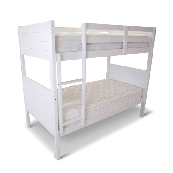 Welling Single Over Single Bunk Bed - White