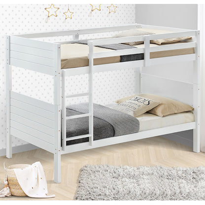Welling Single Over Single Bunk Bed - White