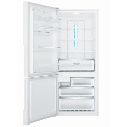 Westinghouse 425 Litre Bottom Mount Refrigerator - White