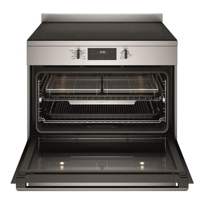 Westinghouse 90cm Freestanding Electric Cooker - Stainless Steel.