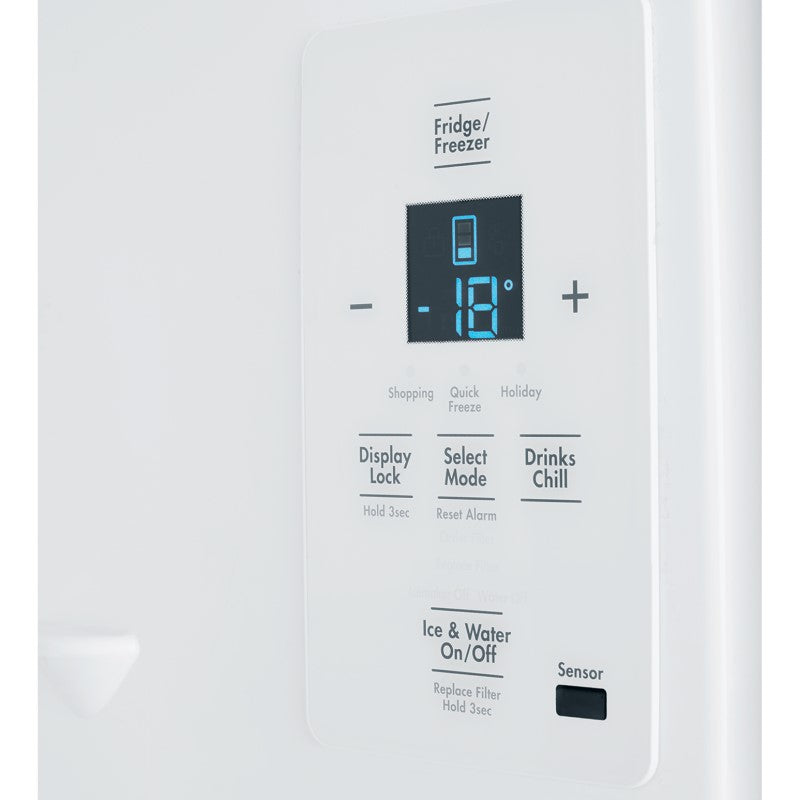 Westinghouse 565 Litre French Door Refrigerator - Stainless Steel