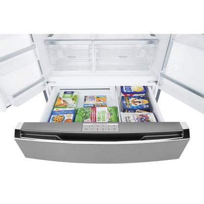 Westinghouse 609 Litre French Door Refrigerator - Dark Stainless Steel