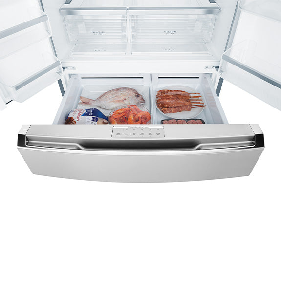 Westinghouse 609 Litre French Door Refrigerator - Stainless Steel