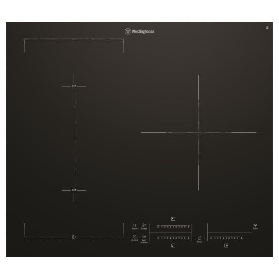 Westinghouse 60cm 3 Zone Induction Cooktop