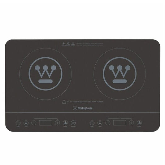 Westinghouse Portable Twin Induction Cooktop - Black