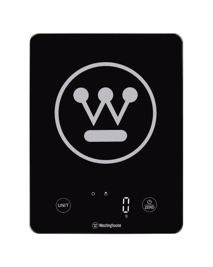 Westinghouse Slimline Digital Kitchen Scales - Black