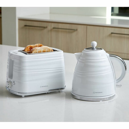 Westinghouse Kettle & Toaster Pack - White Stripe