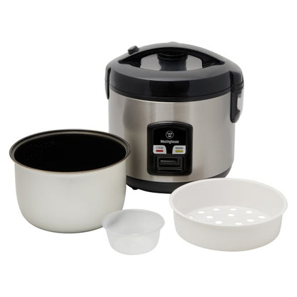 Westinghouse 6-Cup Rice Cooker - Stainless Steel