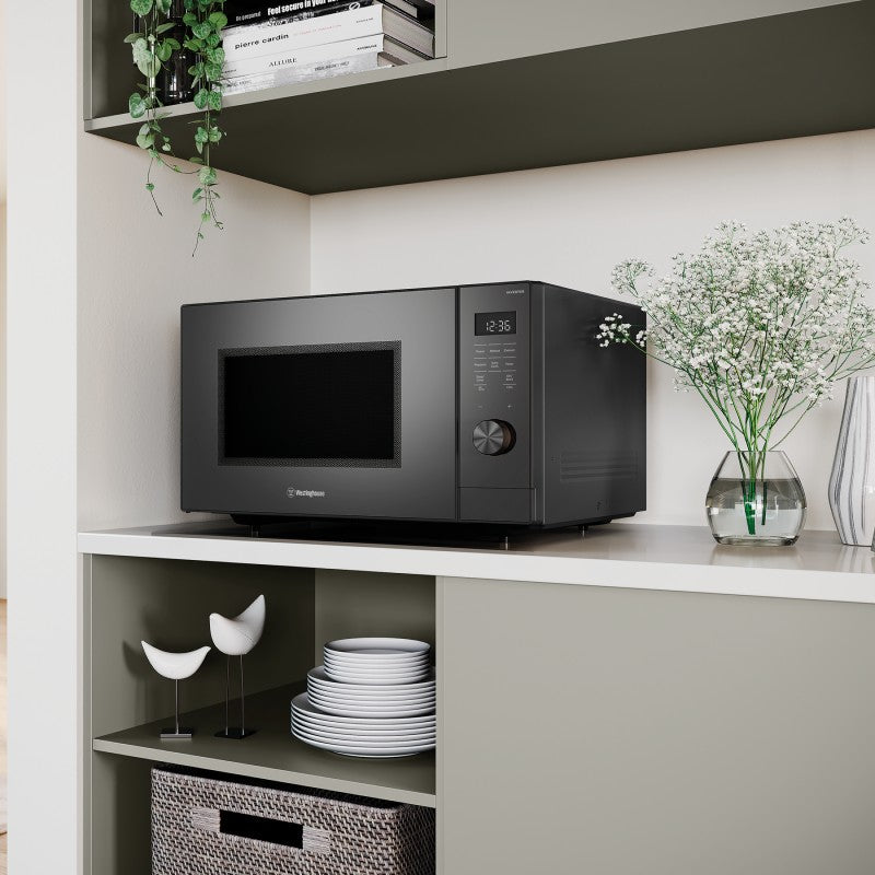 WESTINGHOUSE FREESTANDING MICROWAVE OVEN - GLASS FINISH 45L