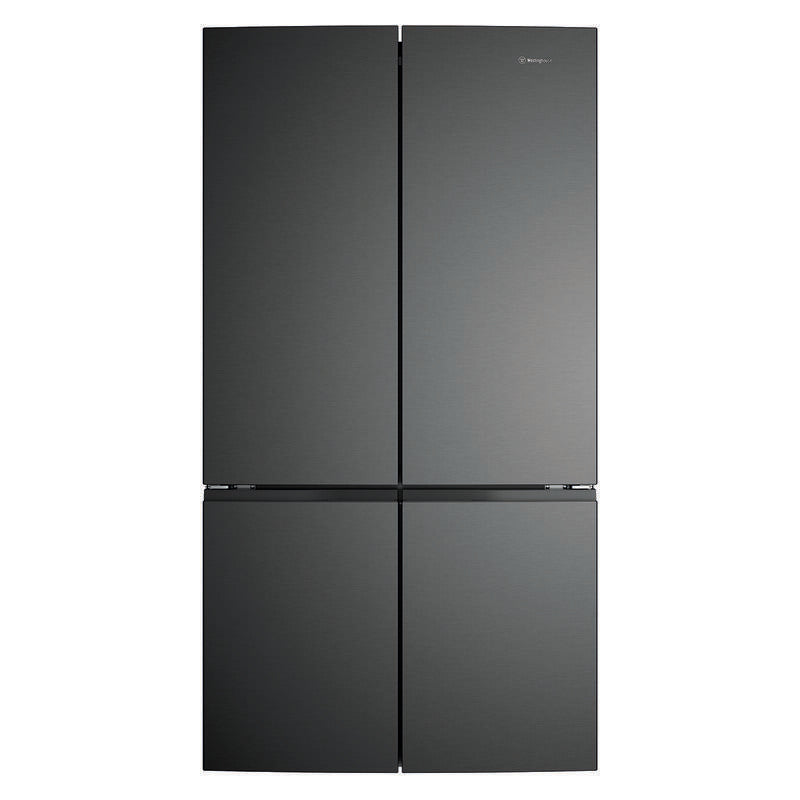 Westinghouse 541L Quad Door Fridge Freezer - Matte Black